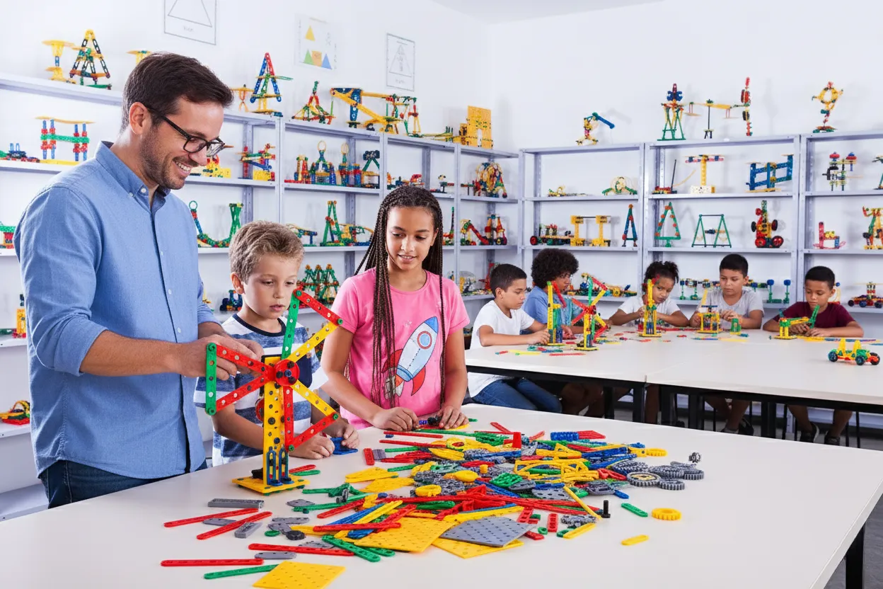 Alunos aprendendo com Atto