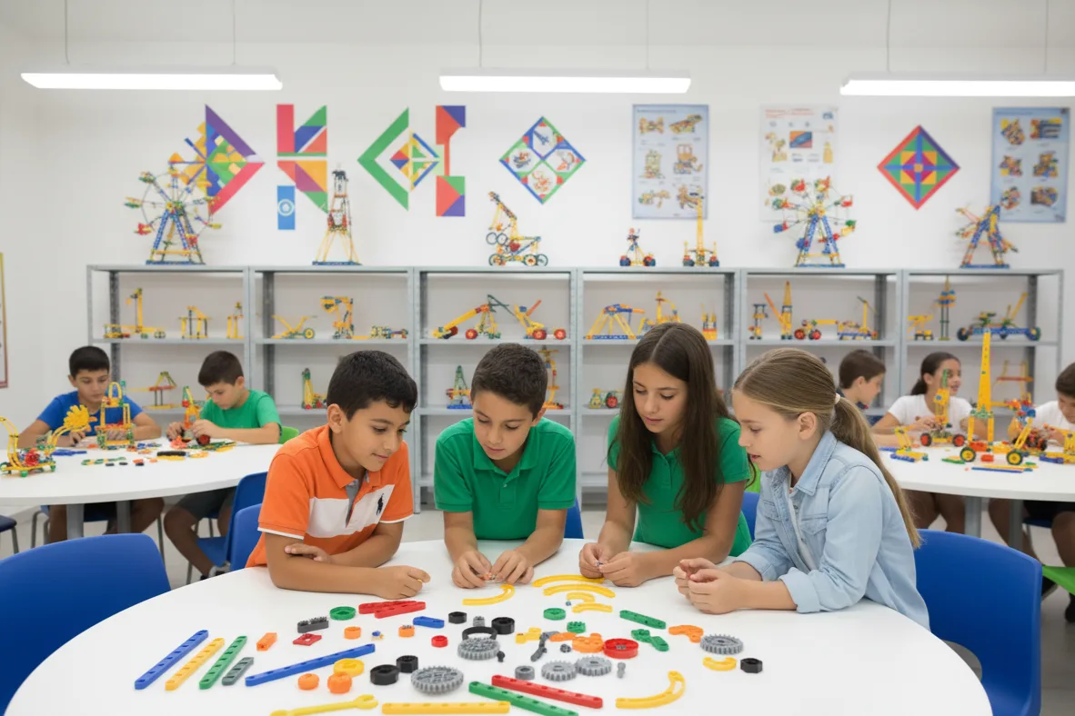 Estudantes desenvolvendo pensamento computacional desplugado com o Atto